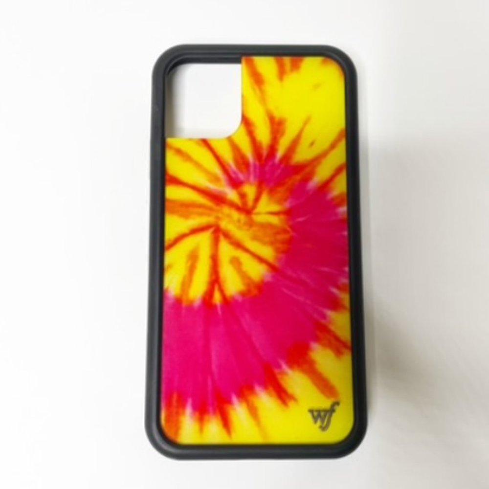 Wildflower tie dye iPhone 11 case